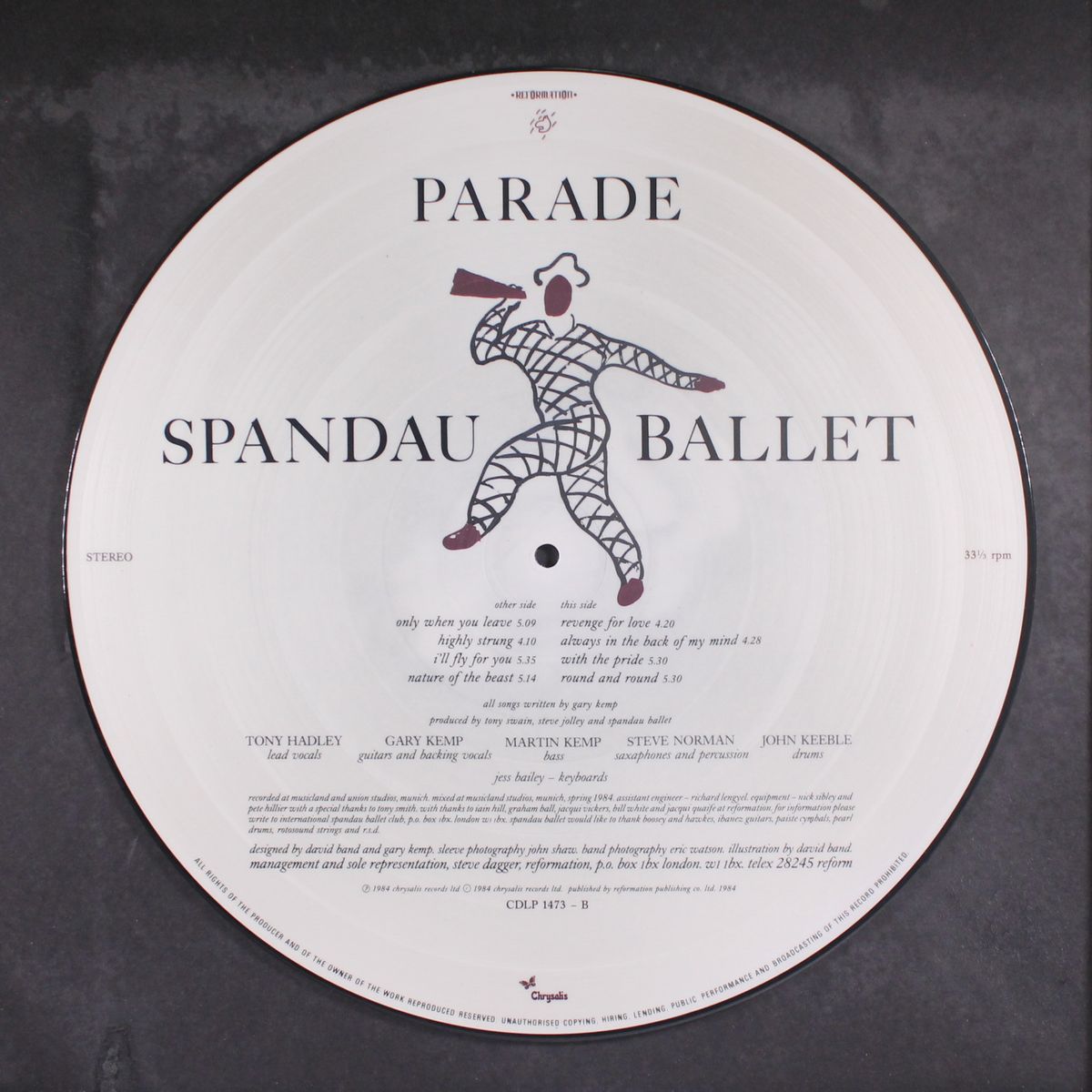 parade by SPANDAU BALLET