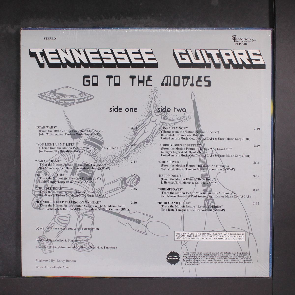 go to the movies by TENNESSEE GUITARS