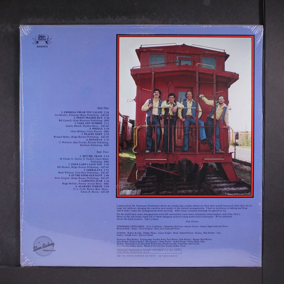 hey mr. train! by TENNESSEE GENTLEMEN