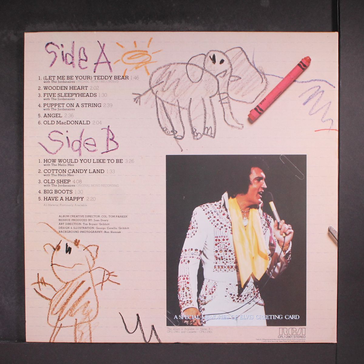 sings for children and grownups too! by ELVIS PRESLEY