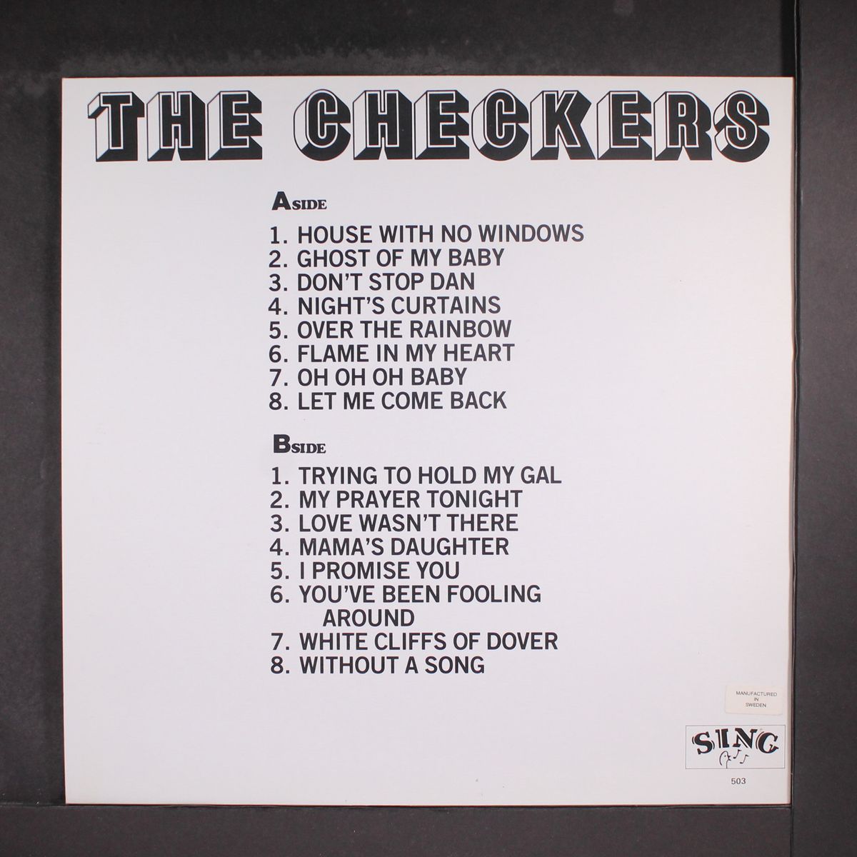 the checkers by CHECKERS