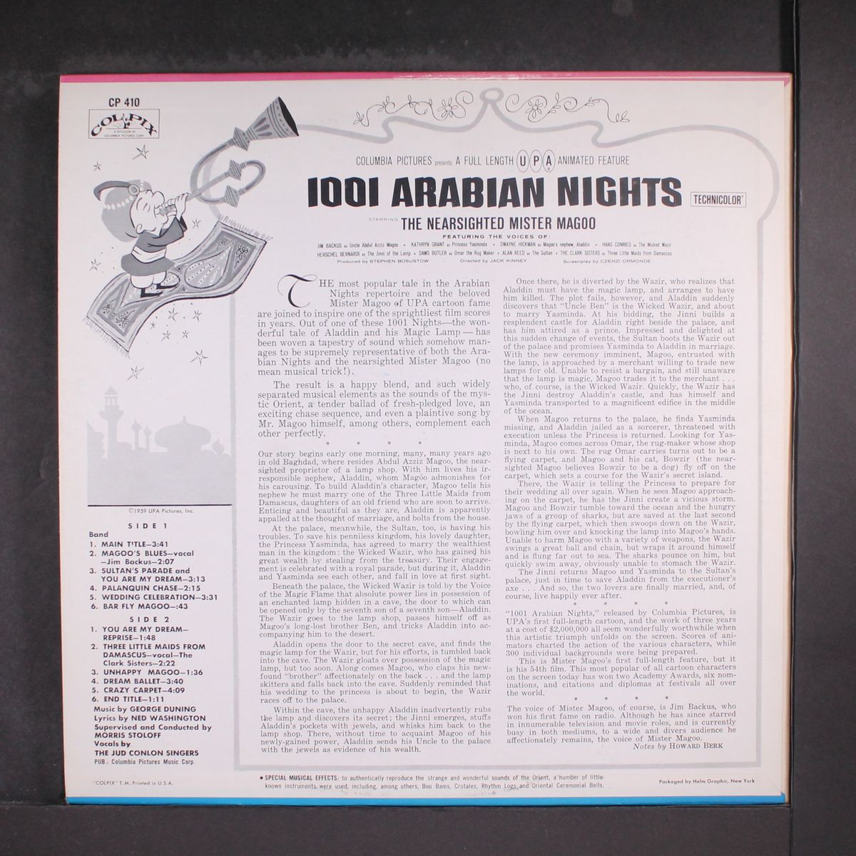 1001 arabian nights by SOUNDTRACK