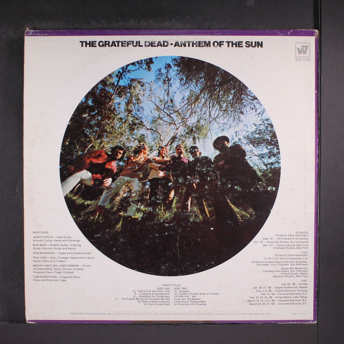 anthem of the sun by GRATEFUL DEAD