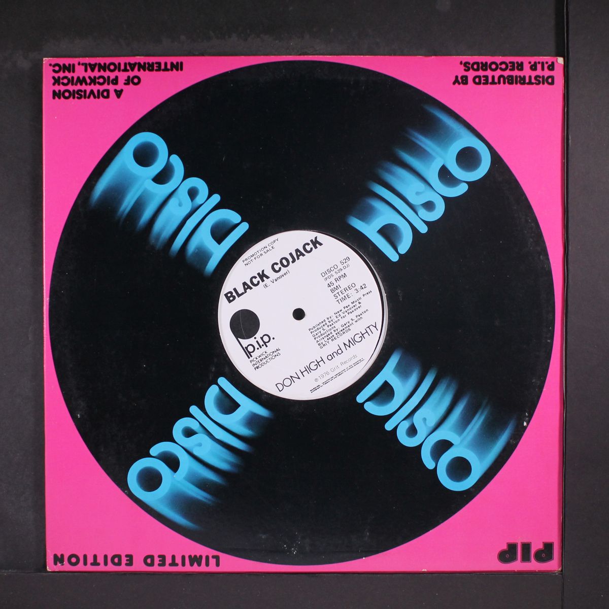 black cojack / disco version by DON HIGH AND MIGHTY