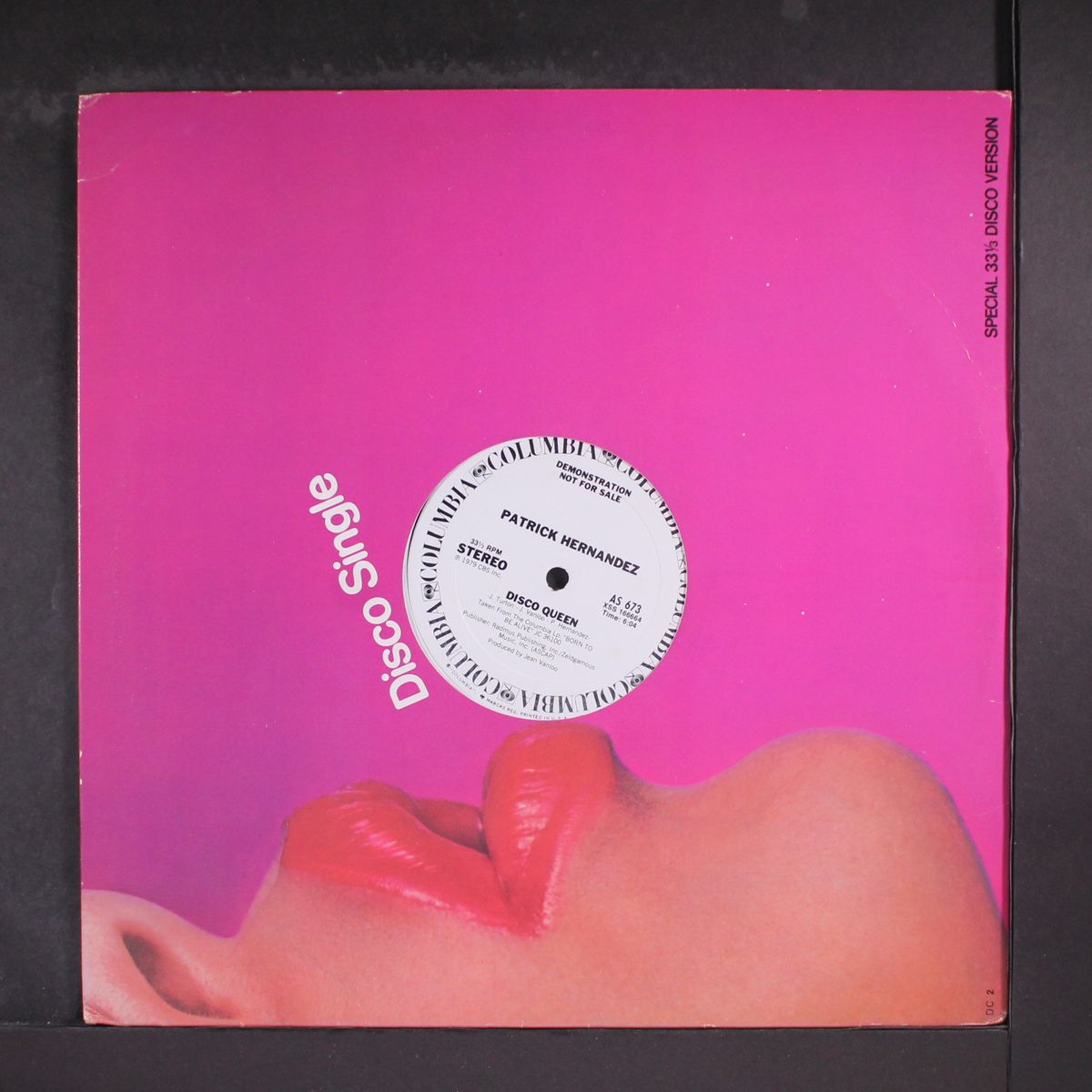 disco queen / show me the way you kiss by PATRICK HERNANDEZ
