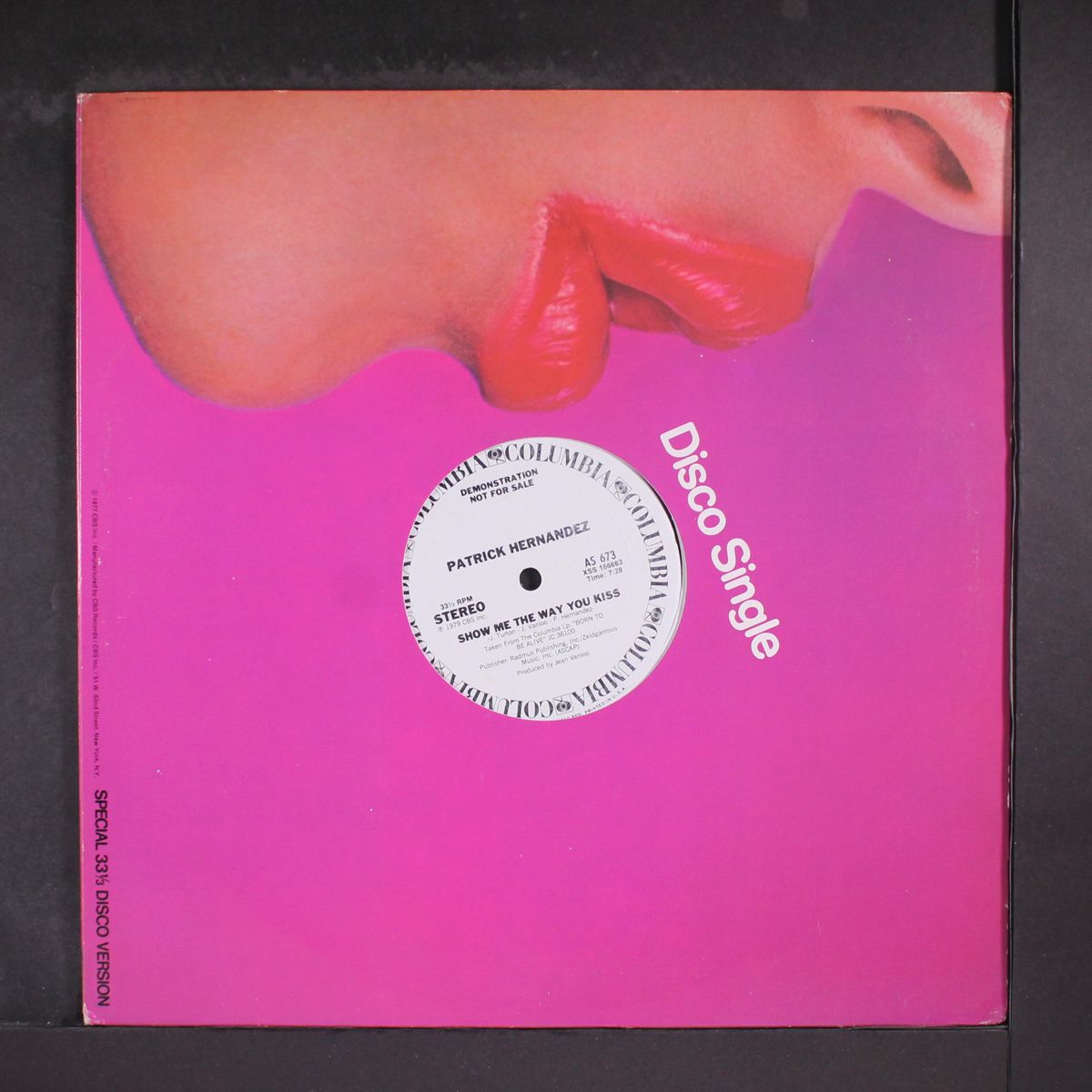 disco queen / show me the way you kiss by PATRICK HERNANDEZ
