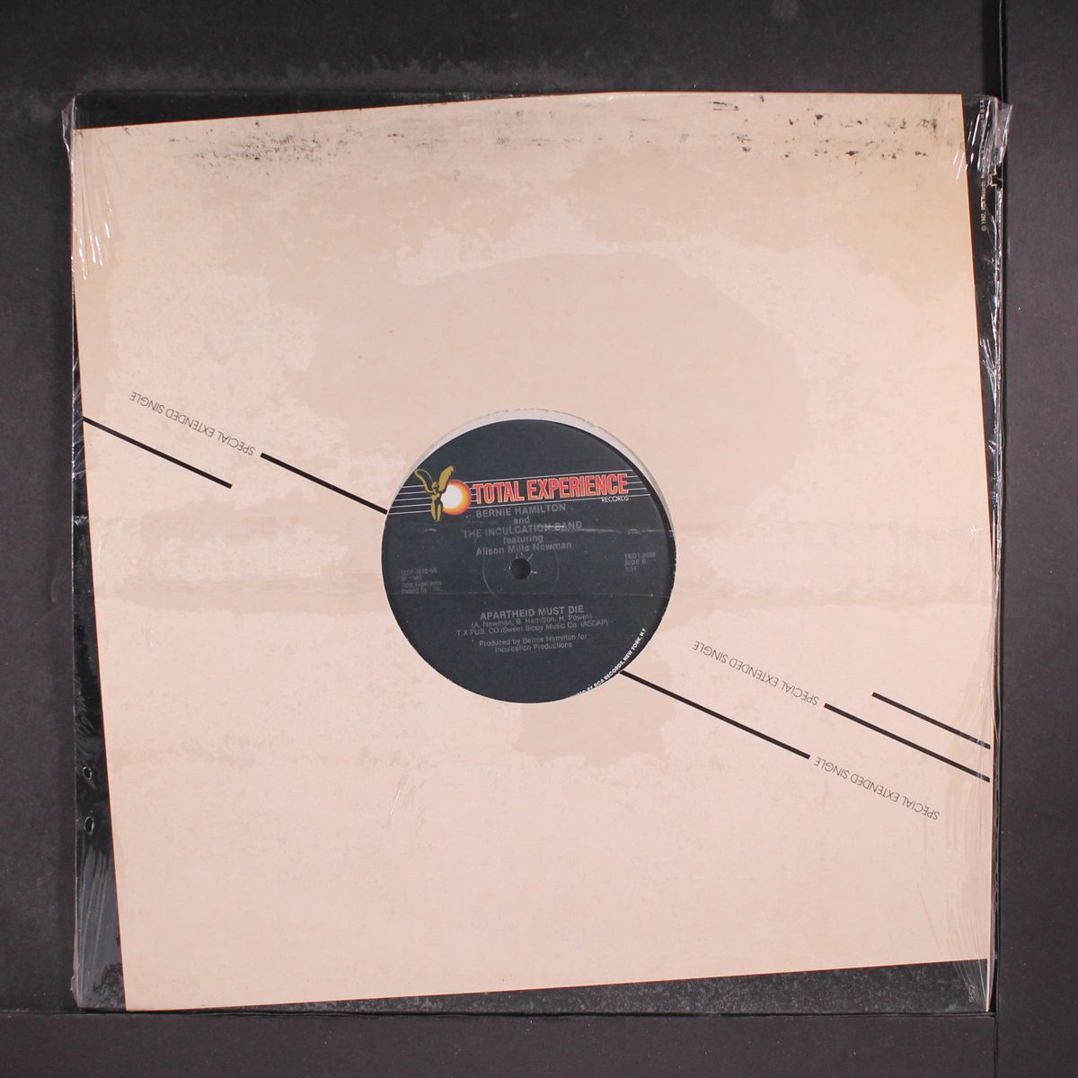 apartheid, free all south africans by BERNIE HAMILTON & THE INCULCATION BAND