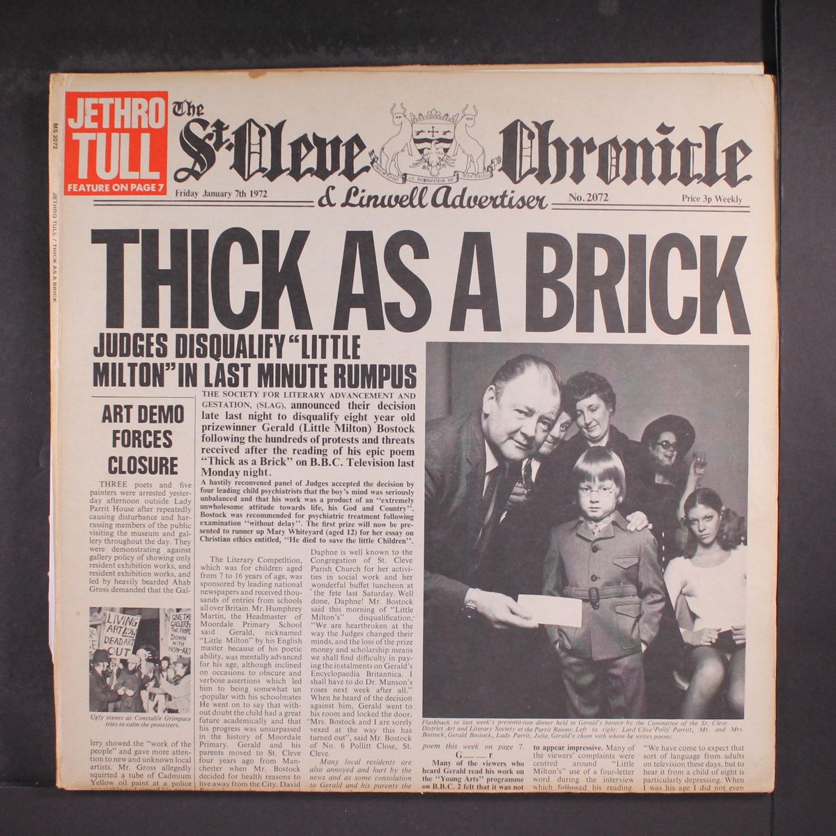 thick as a brick by JETHRO TULL