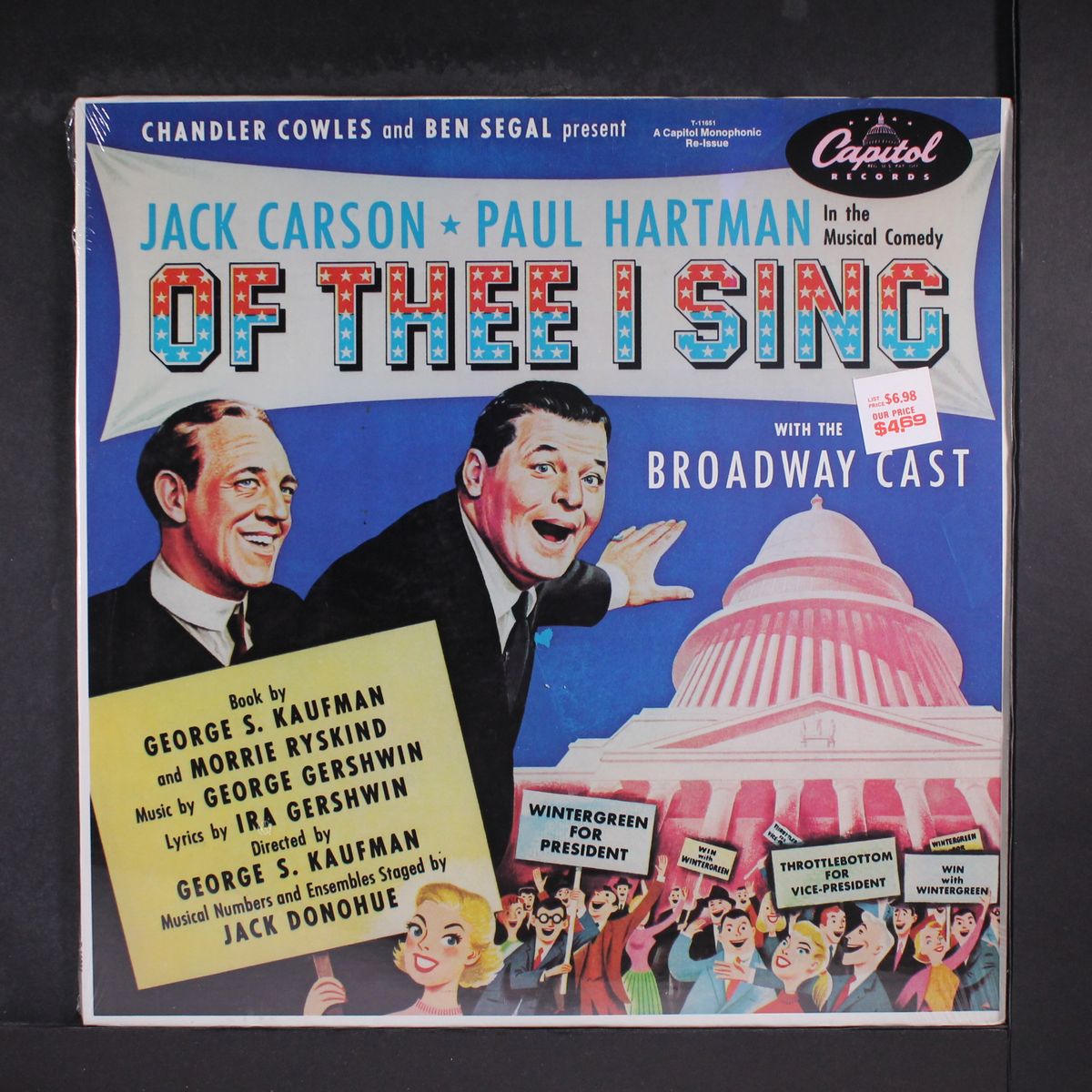 of thee i sing by ORIGINAL CAST