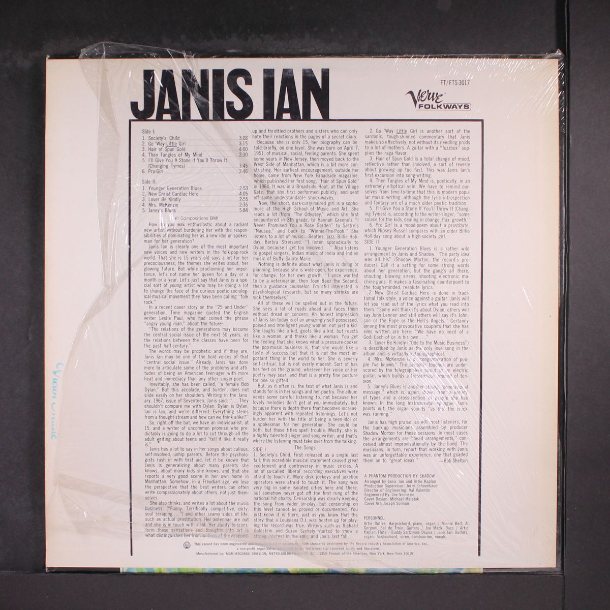 janis ian by JANIS IAN