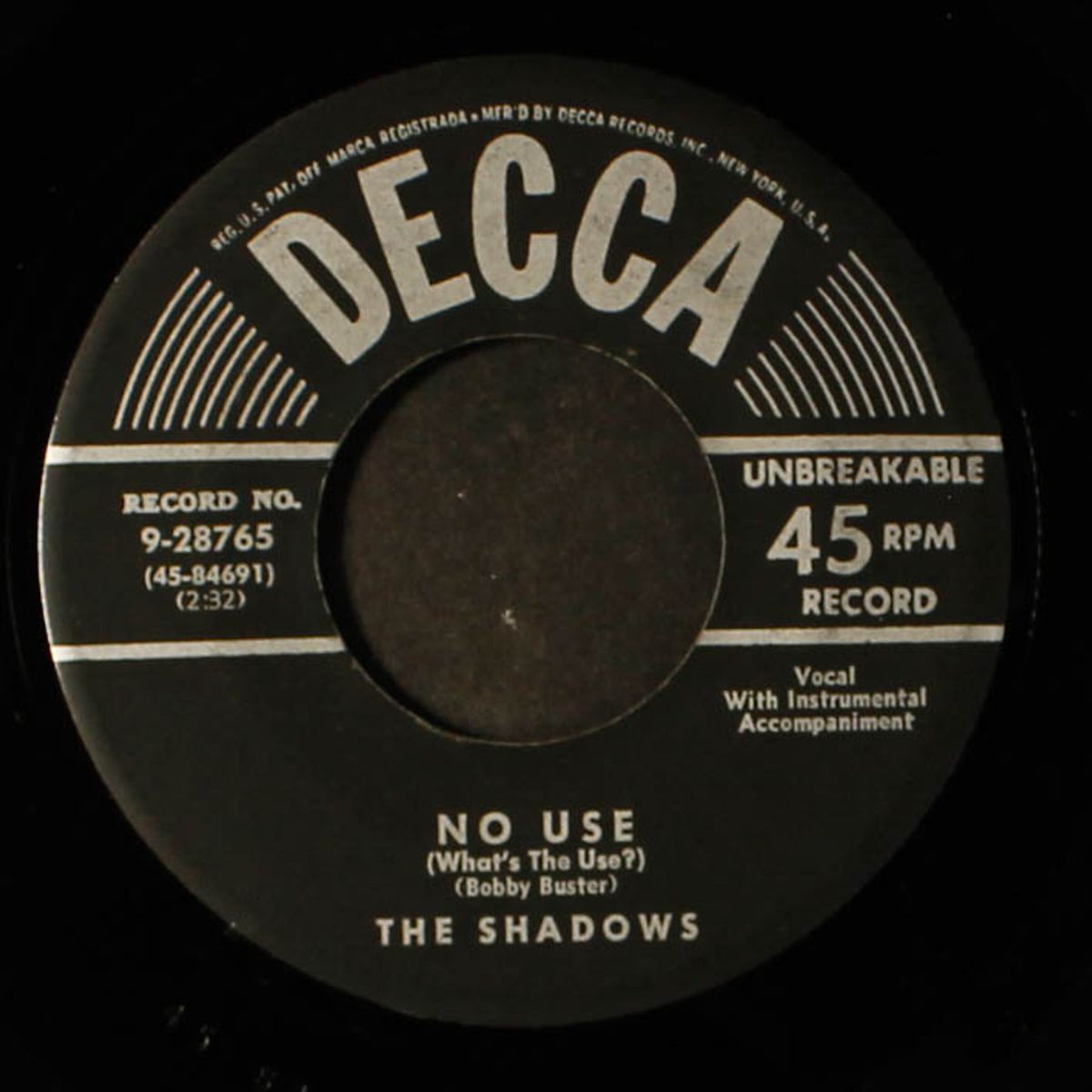 stay / no use by SHADOWS