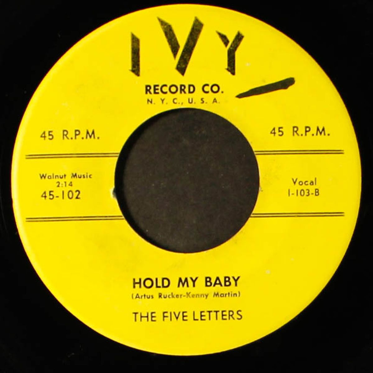 your first love / hold my baby by FIVE LETTERS
