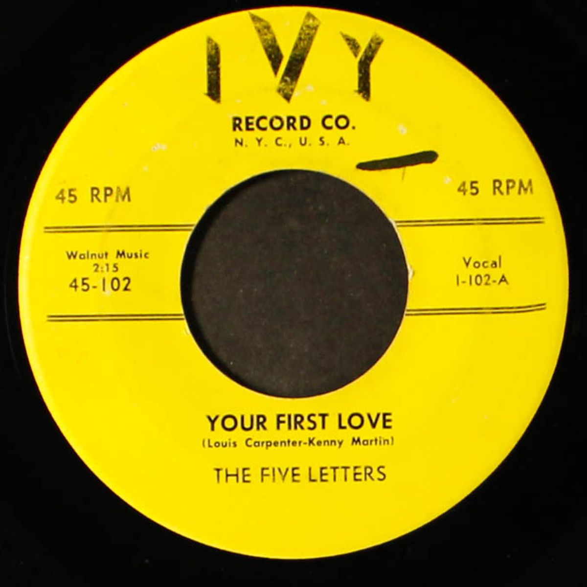 your first love / hold my baby by FIVE LETTERS