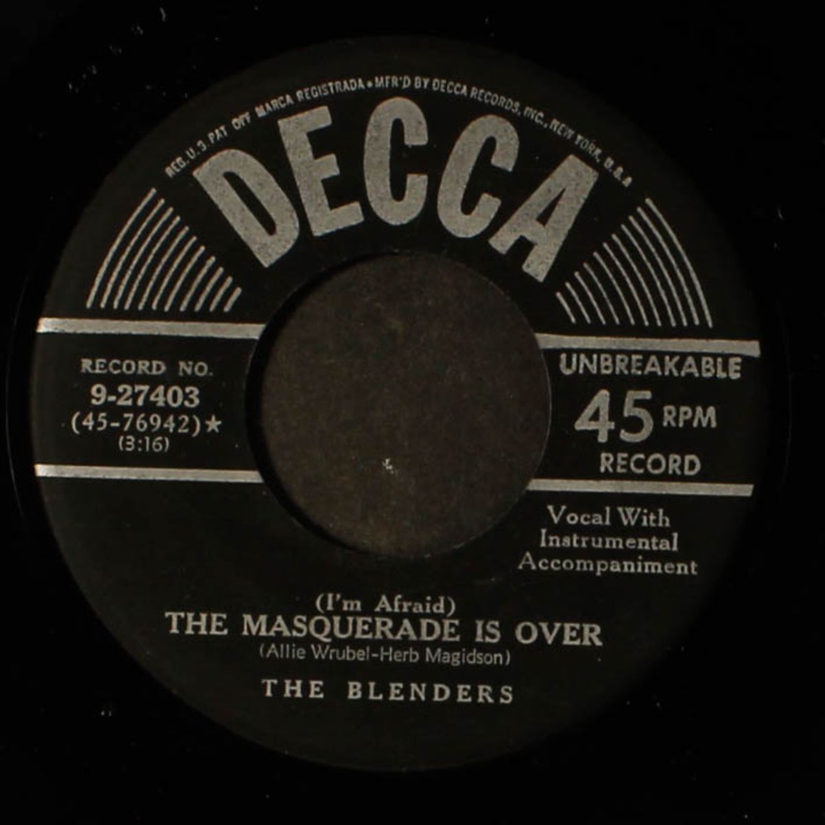 the masquerade is over / little small town girl by BLENDERS