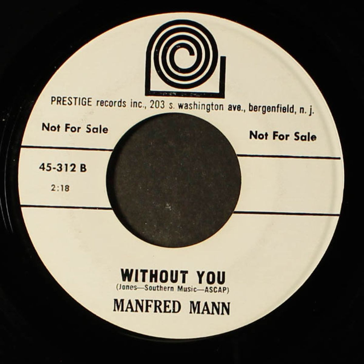 5-4-3-2-1 / without you by MANFRED MANN