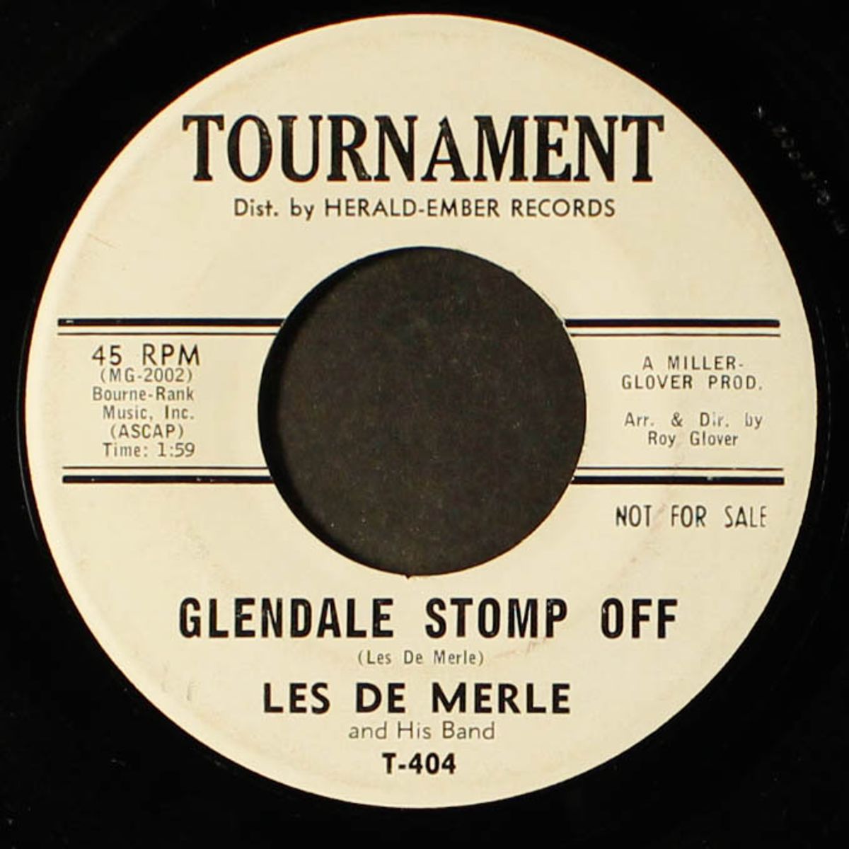 bulldozer / glendale stomp off by LES DE MERLE AND HIS BAND