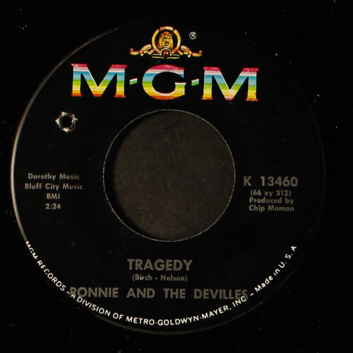 tragedy / oh love by RONNIE & DEVILLES