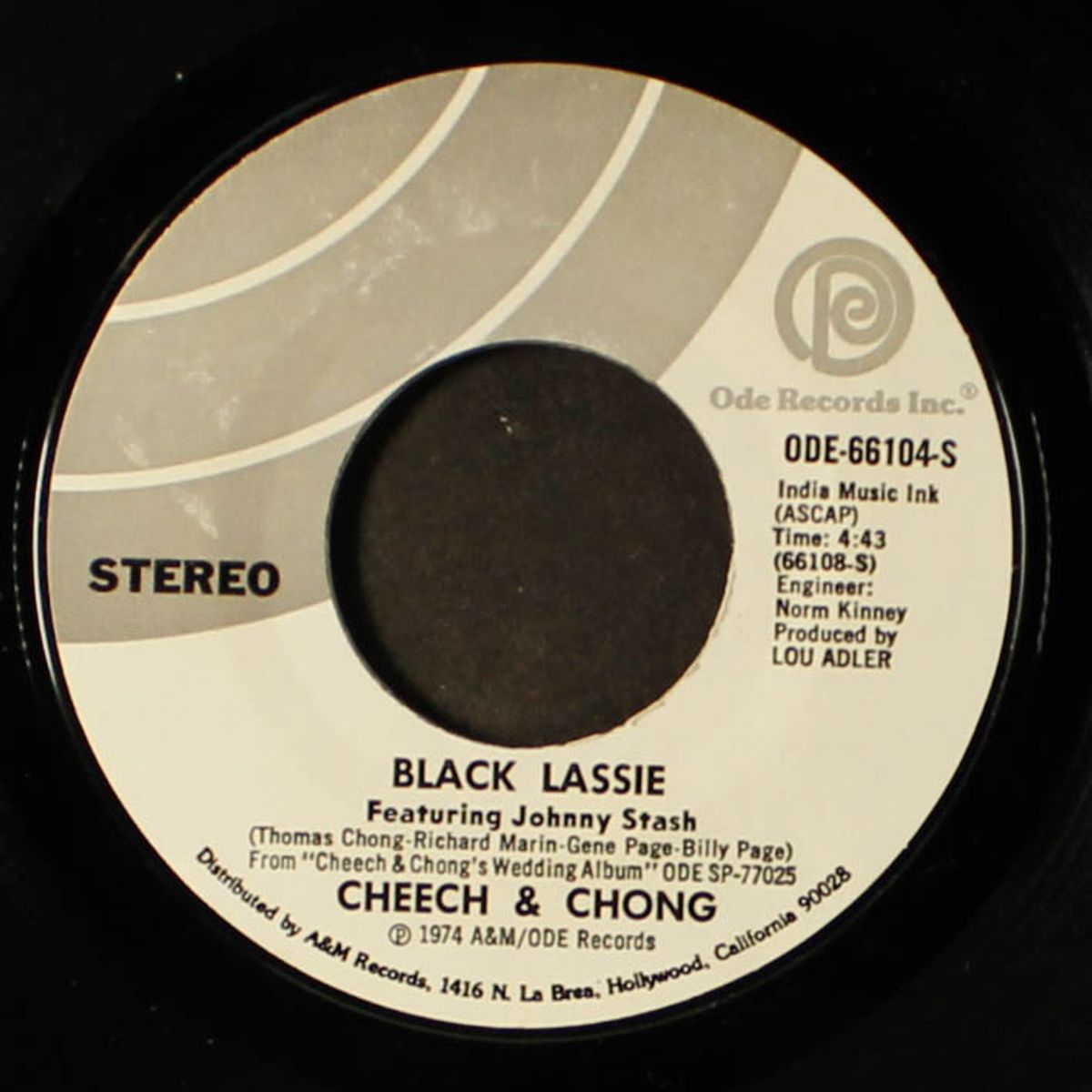 black lassie / coming attractions by CHEECH & CHONG