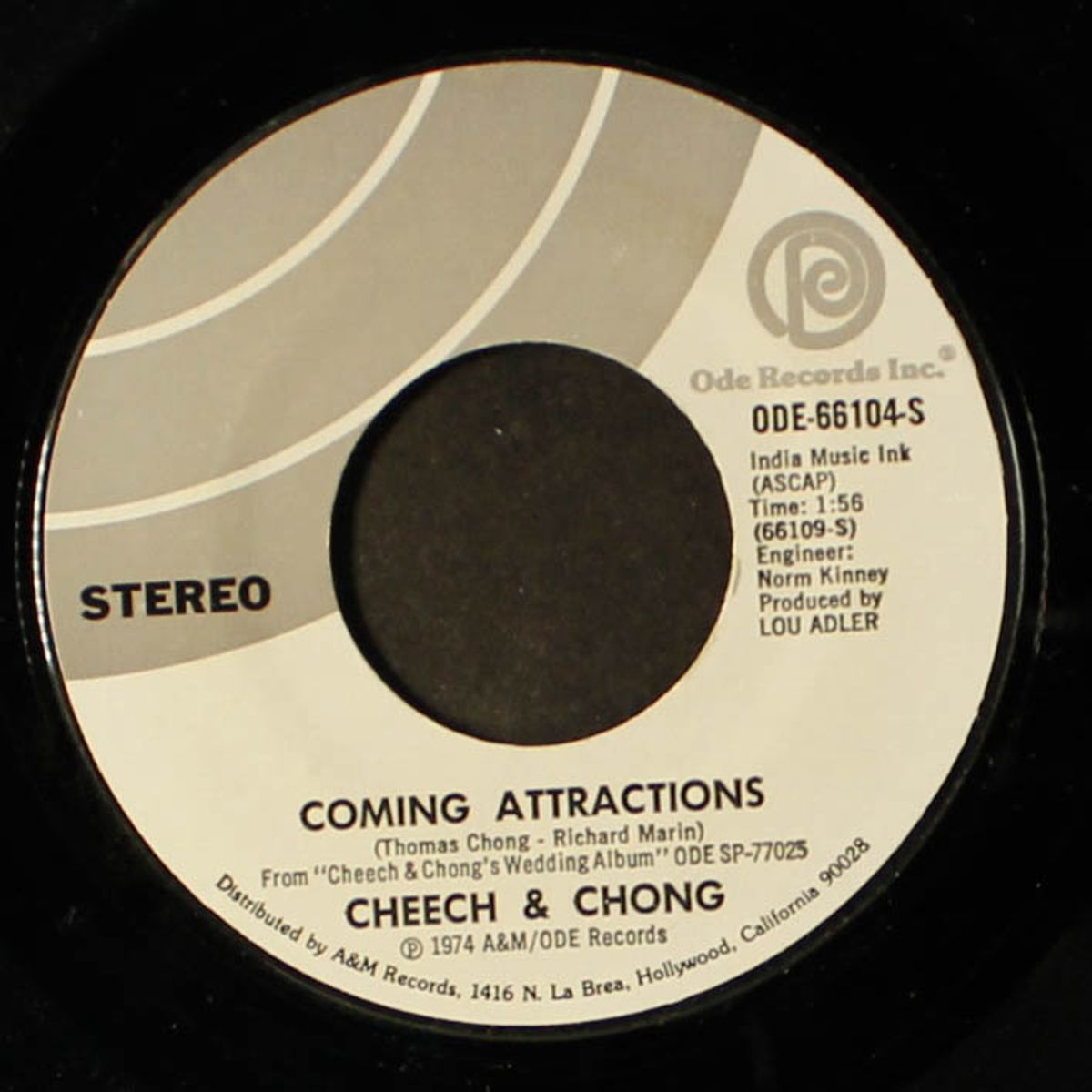 black lassie / coming attractions by CHEECH & CHONG