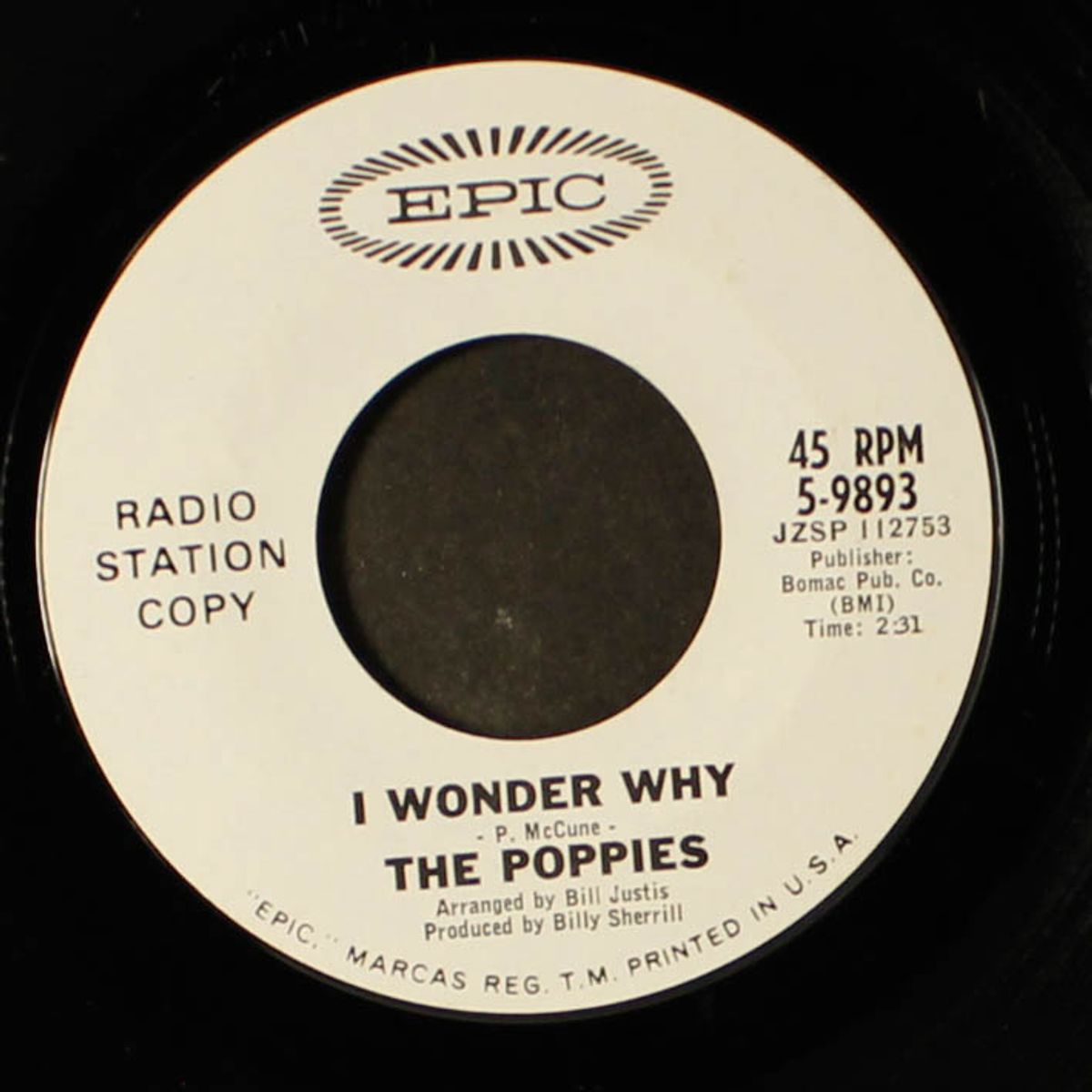 lullaby of love / i wonder why by POPPIES