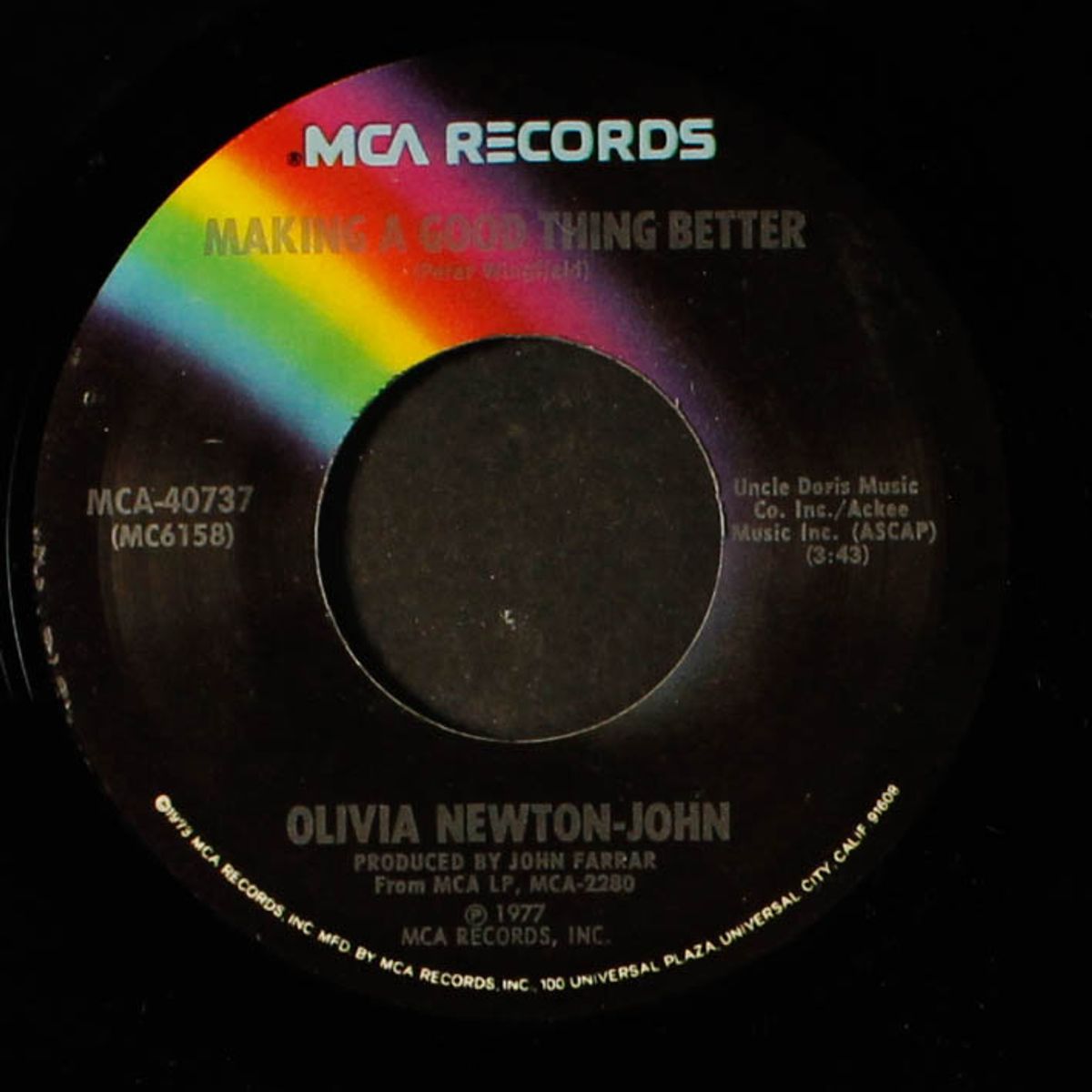making a good thing better / i think i'll say goodbye by OLIVIA NEWTON-JOHN