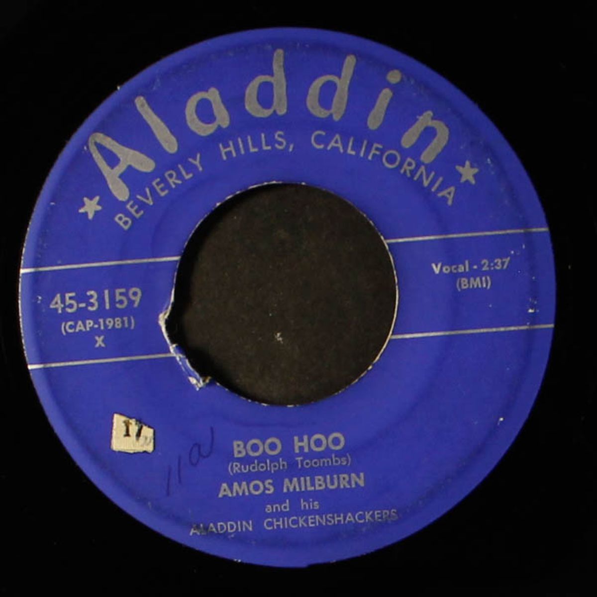 rock, rock, rock / boo hoo by AMOS MILBURN