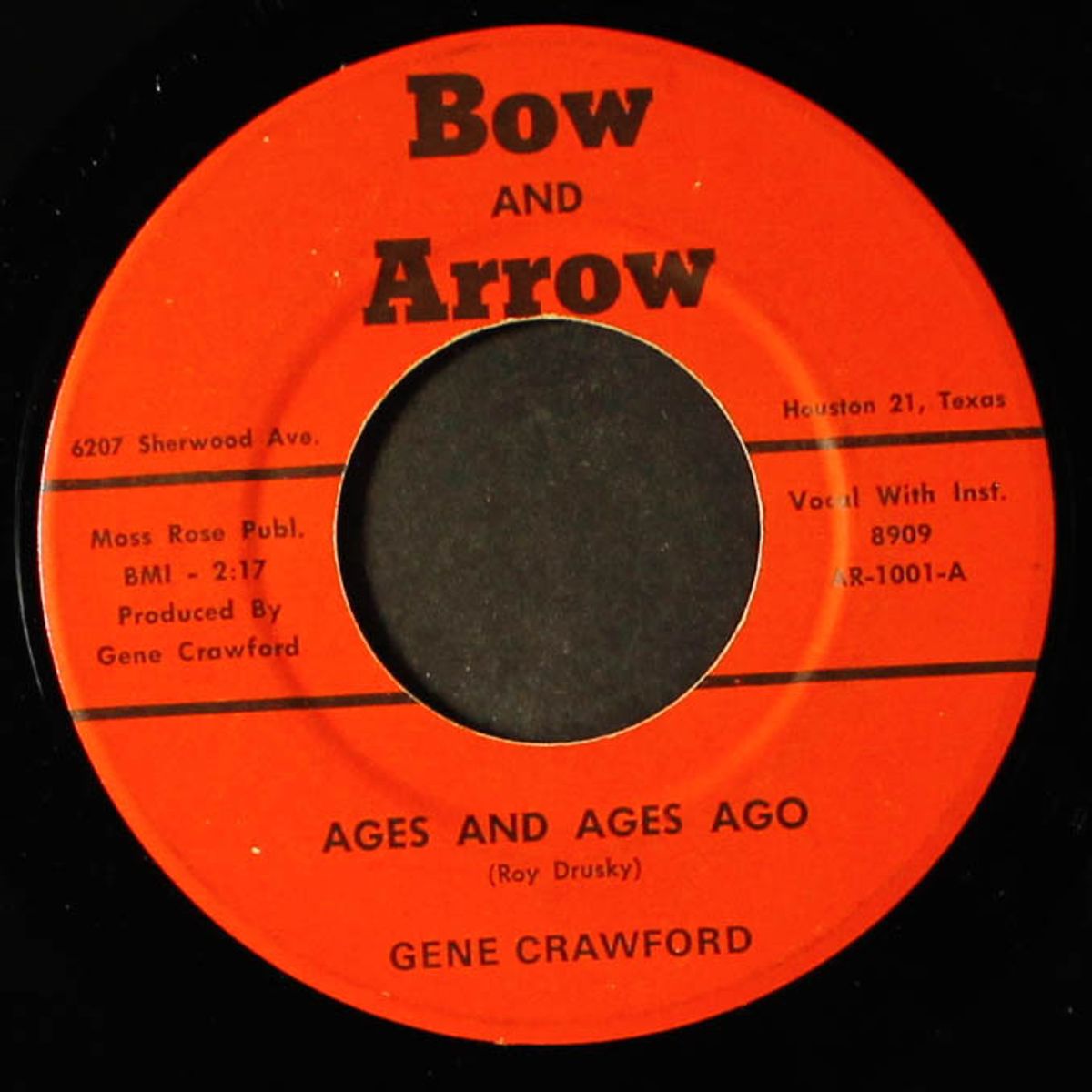 standing at the chapel / ages and ages ago by GENE CRAWFORD
