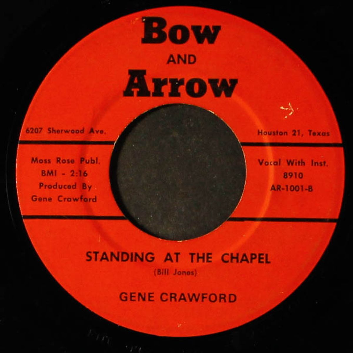 standing at the chapel / ages and ages ago by GENE CRAWFORD