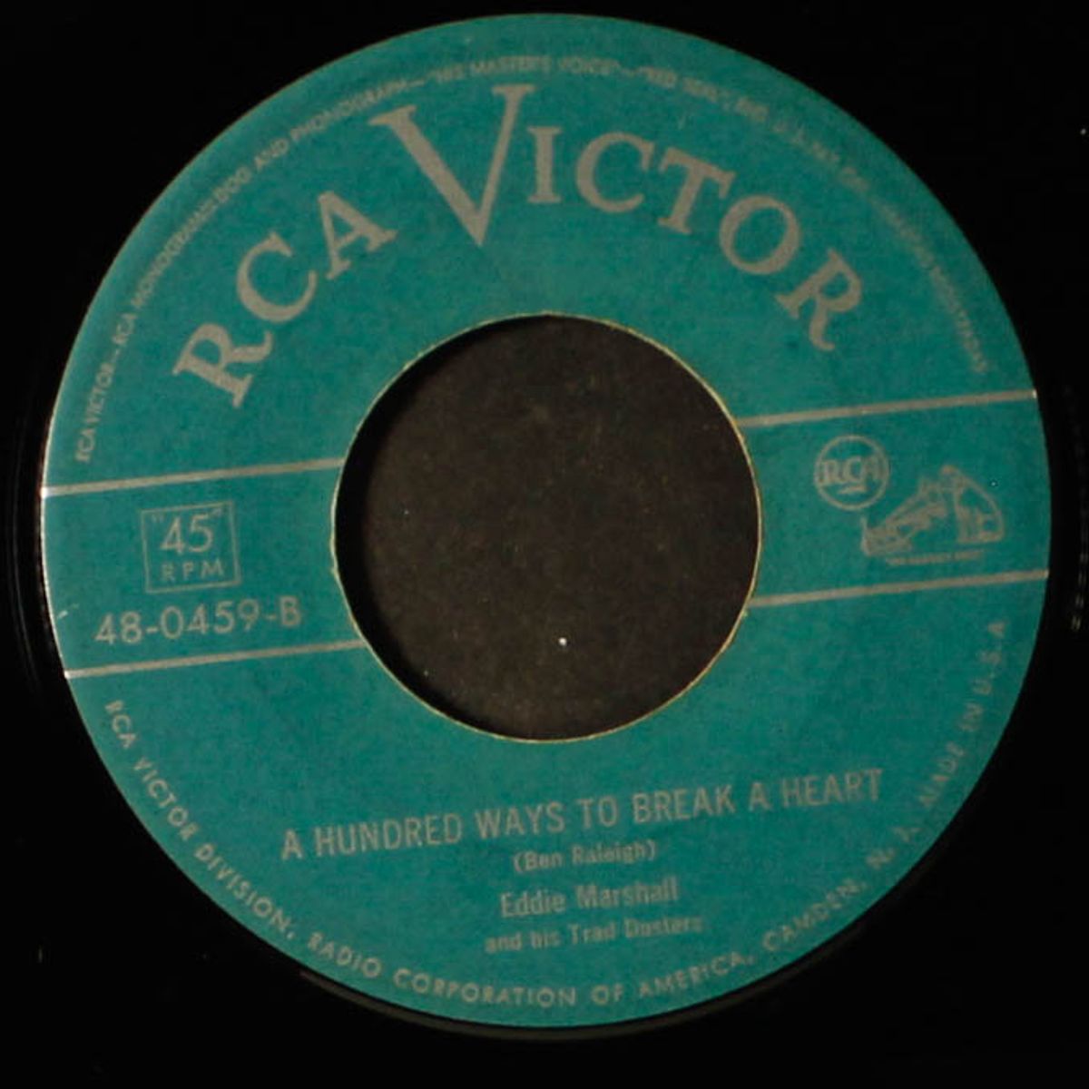 honky tonk blues / a hundred ways to break a heart by EDDIE MARSHALL