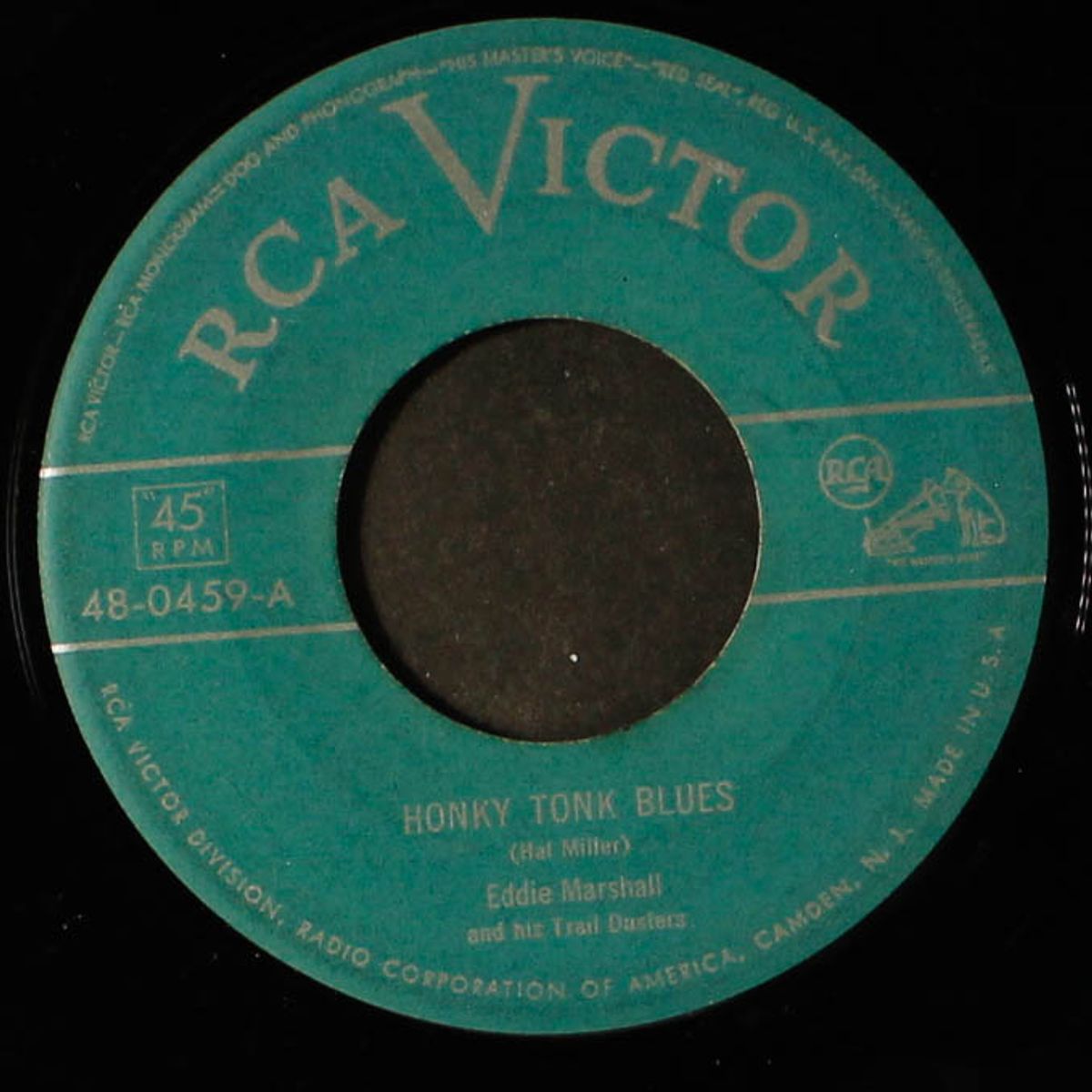 honky tonk blues / a hundred ways to break a heart by EDDIE MARSHALL