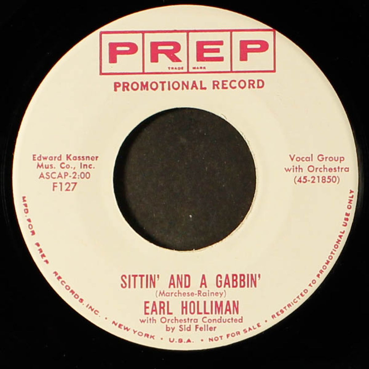 nobody knows how i feel / sittin' and a gabbin' by EARL HOLLIMAN