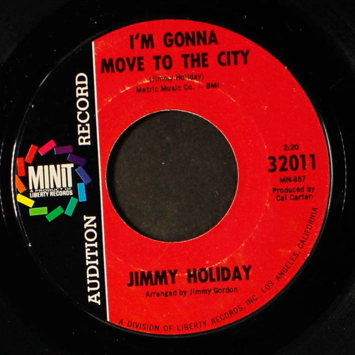 i'm gonna move to the city by JIMMY HOLIDAY
