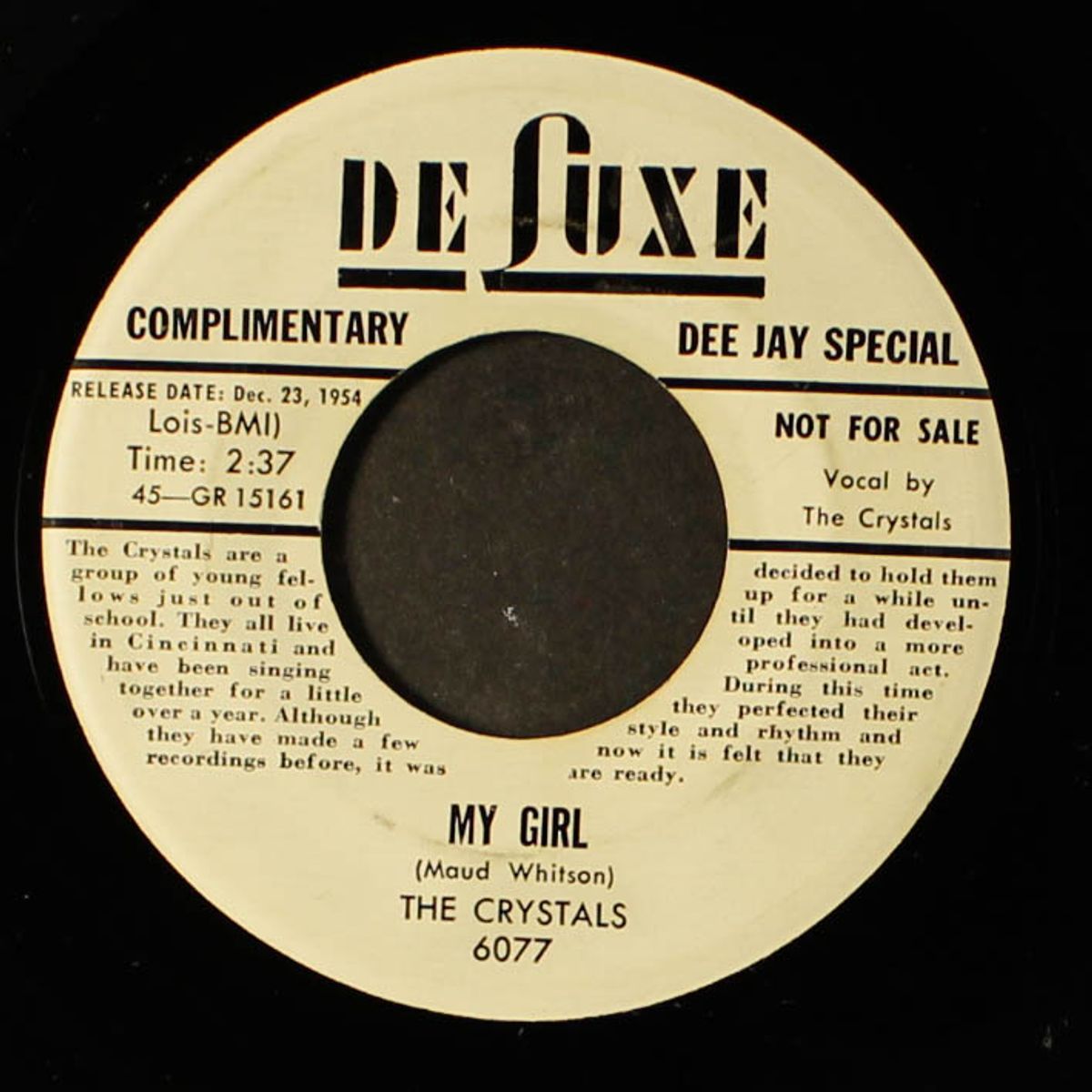 god only knows / my girl by CRYSTALS