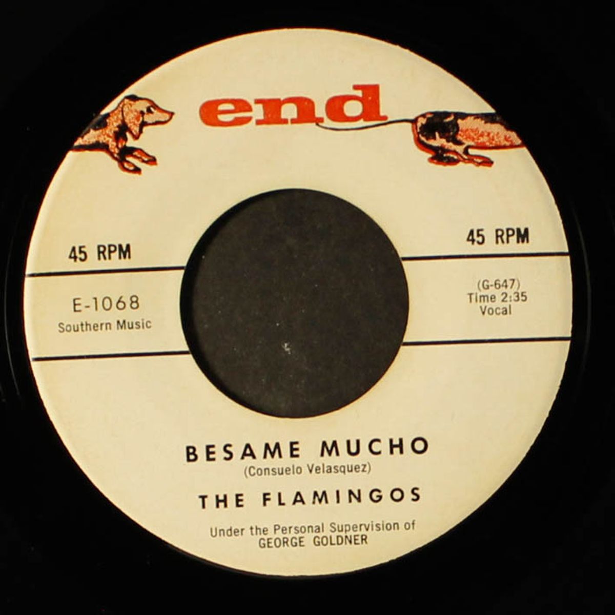 nobody loves me like you / besame mucho by FLAMINGOS