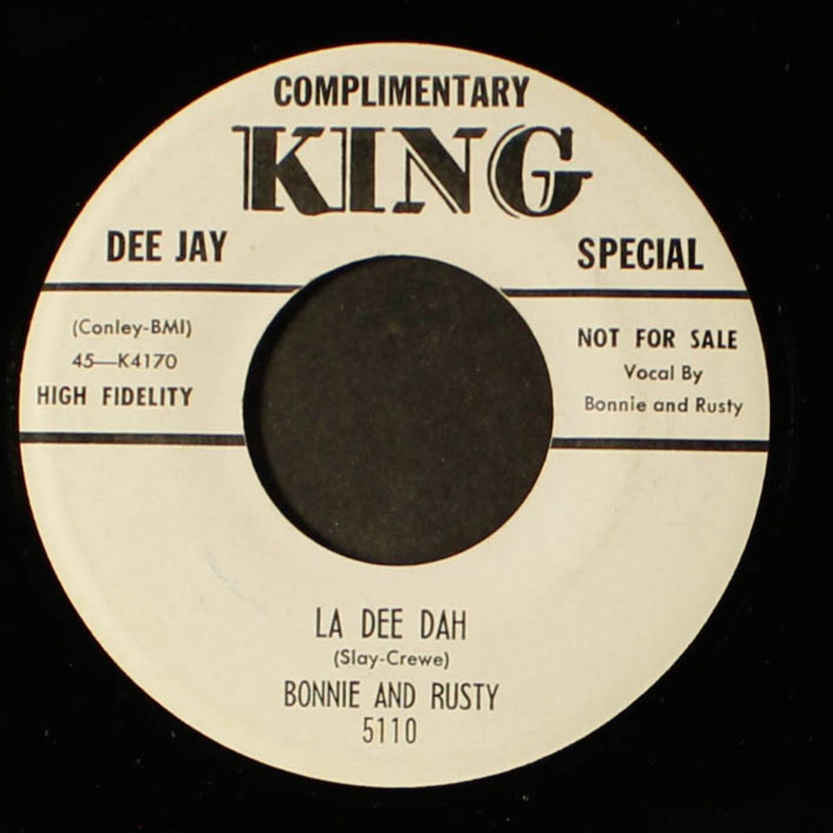 la dee dah / let the school bell ring ding a ling by BONNIE & RUSTY