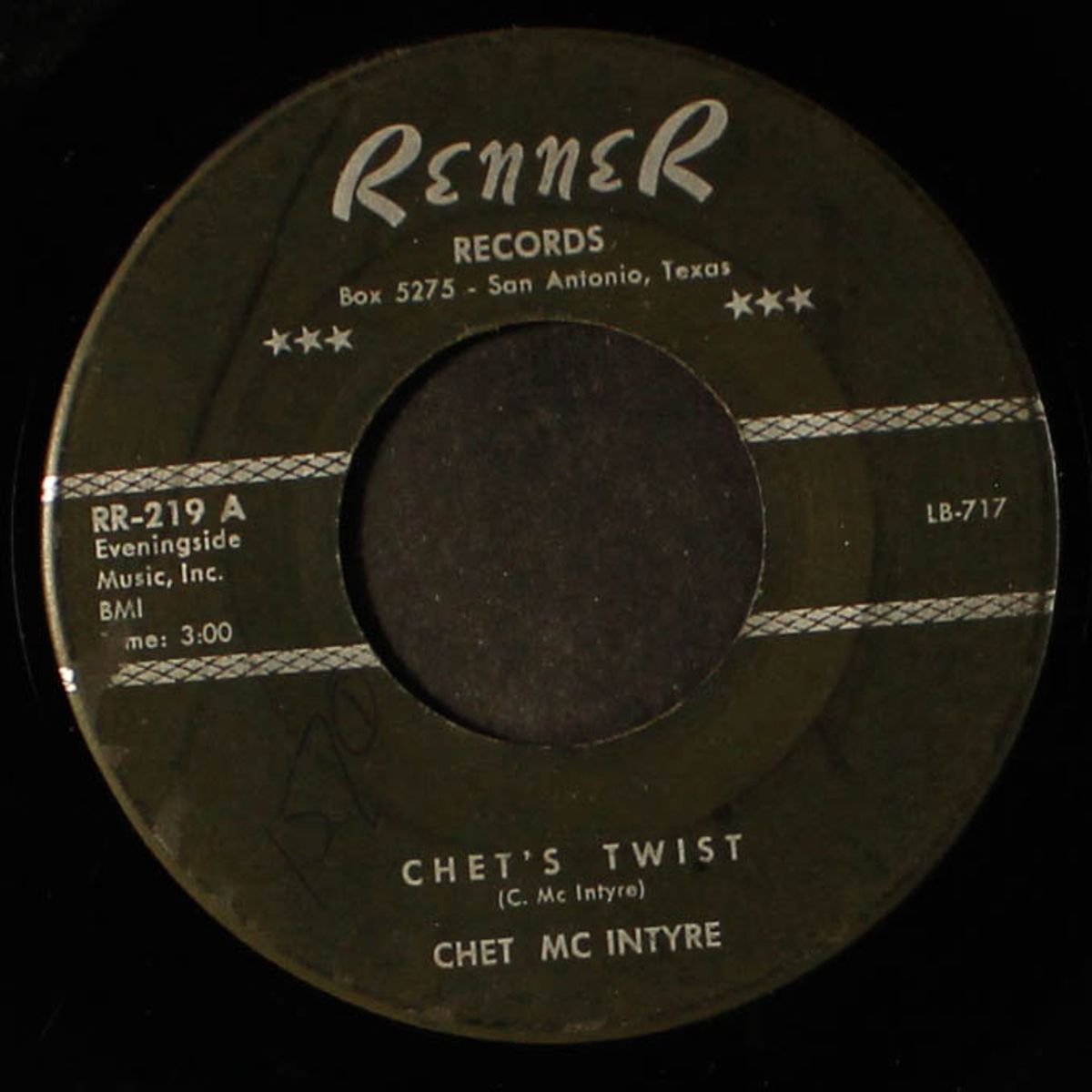 chet's twist / you brought a new kind of love to me by CHET MCINTYRE