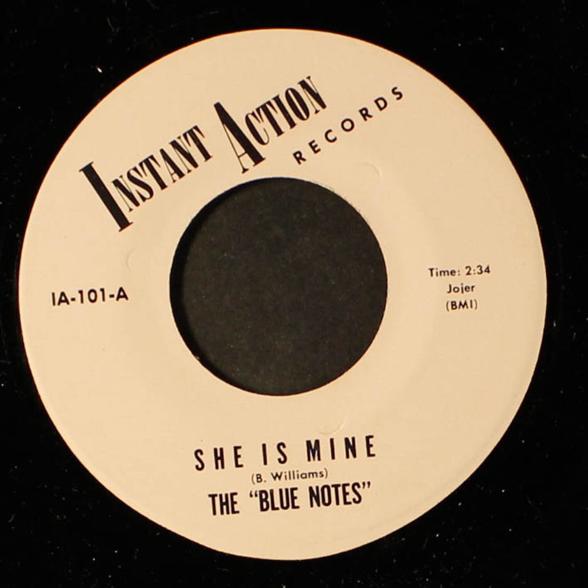 she is mine / the letter by BLUE NOTES
