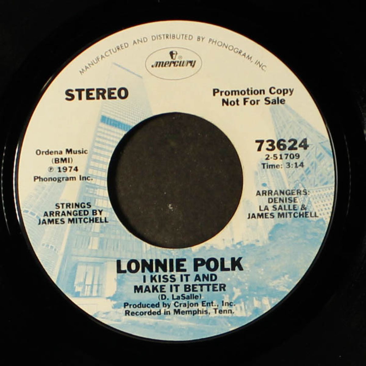 i can make you happy / i kiss it and make it better by LONNIE POLK