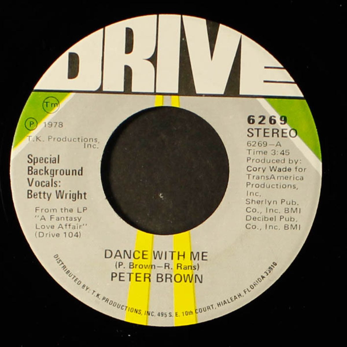 dance with me / for your love by PETER BROWN W/ BETTY WRIGHT