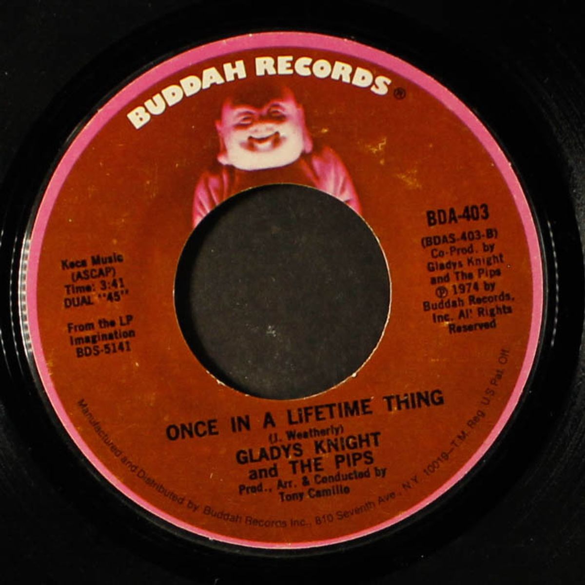 best thing that ever happened to me / once in a lifetime thing by GLADYS KNIGHT & PIPS