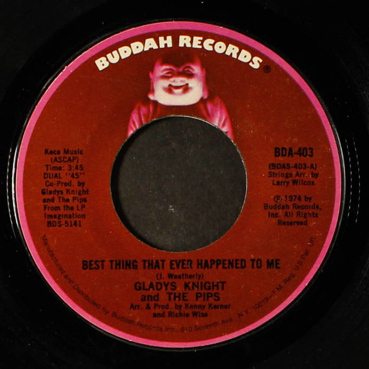 best thing that ever happened to me / once in a lifetime thing by GLADYS KNIGHT & PIPS