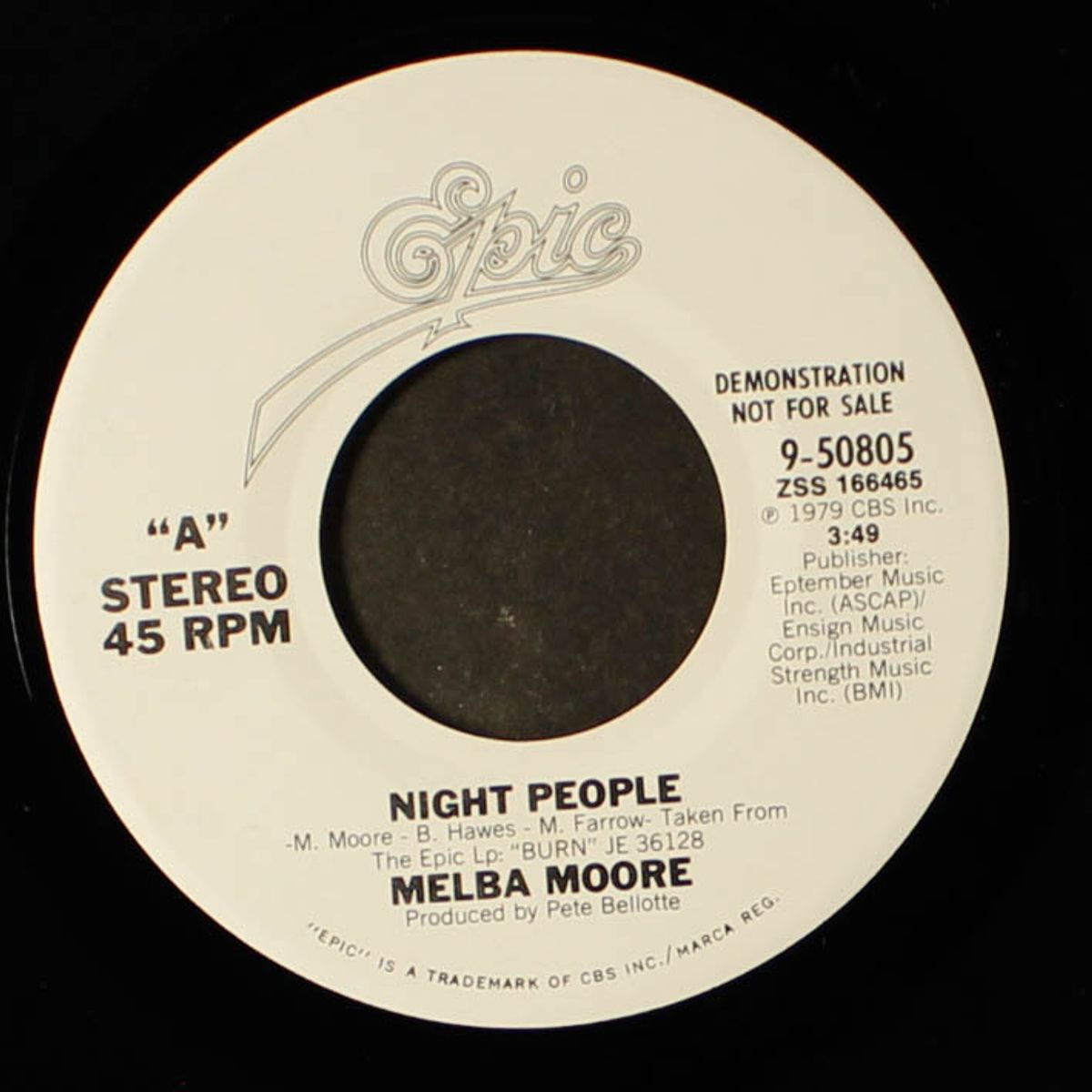 night people / hot and tasty by MELBA MOORE
