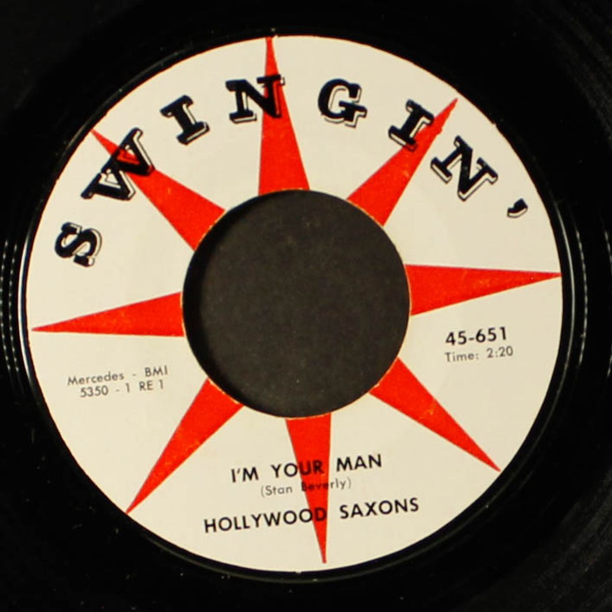 it's you / i'm your man by HOLLYWOOD SAXONS