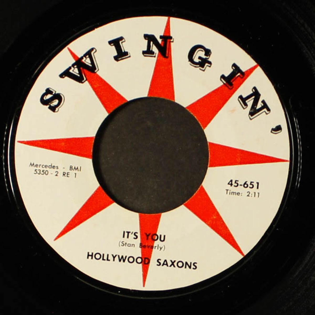 it's you / i'm your man by HOLLYWOOD SAXONS