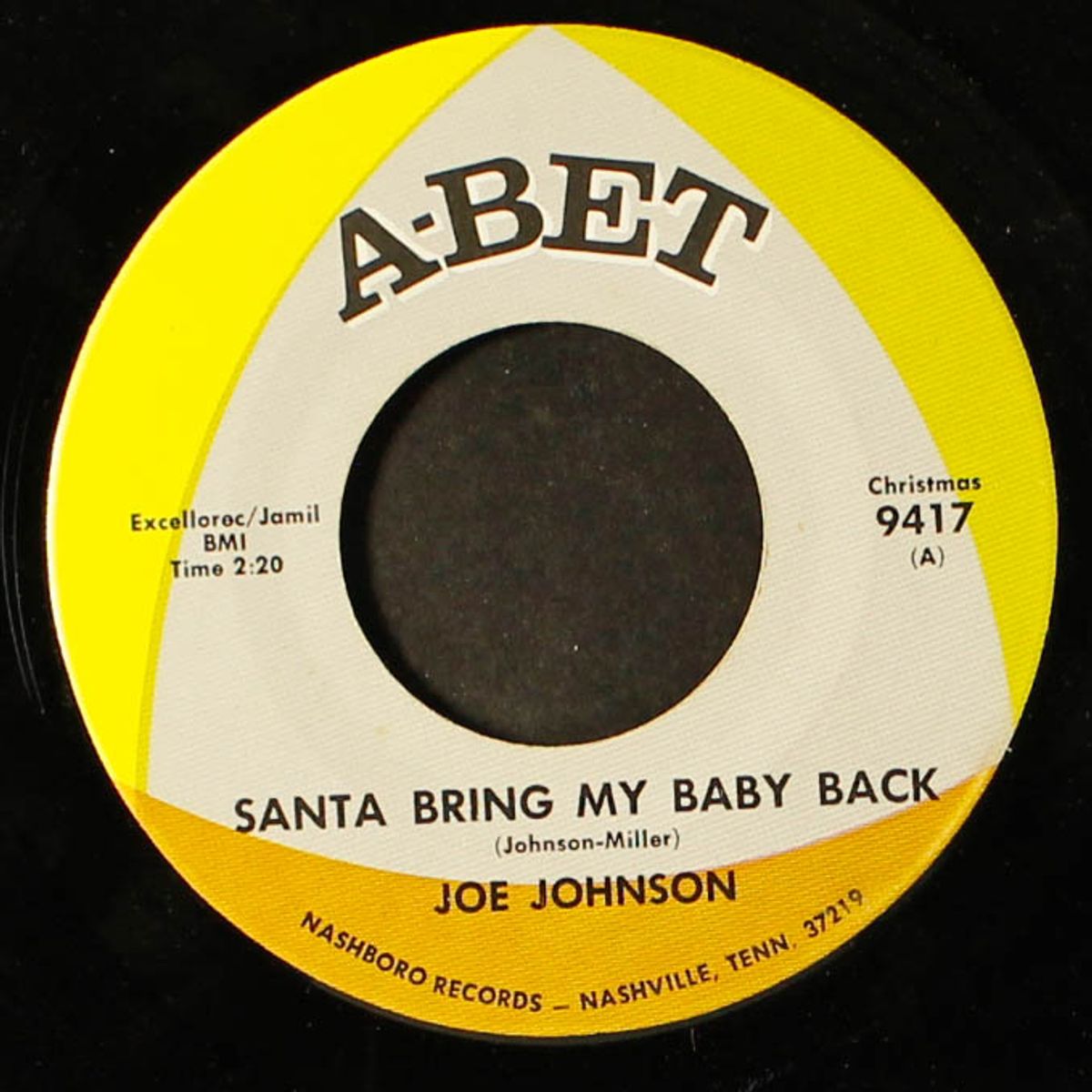 santa bring my baby back / dirty woman blues by JOE JOHNSON