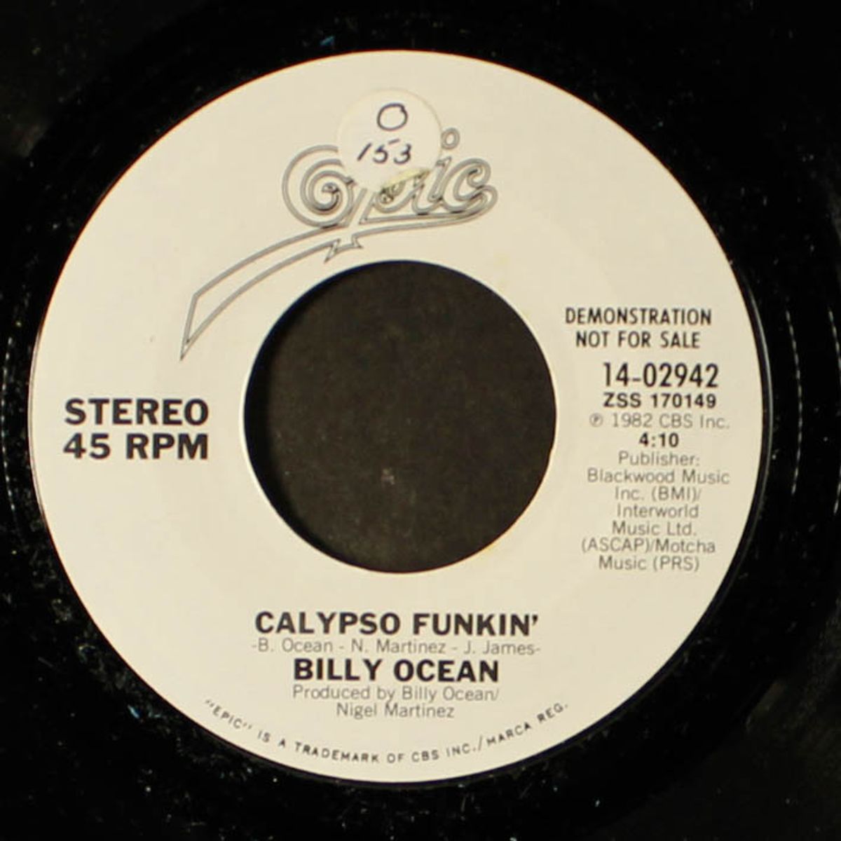 calypso funkin' / same by BILLY OCEAN