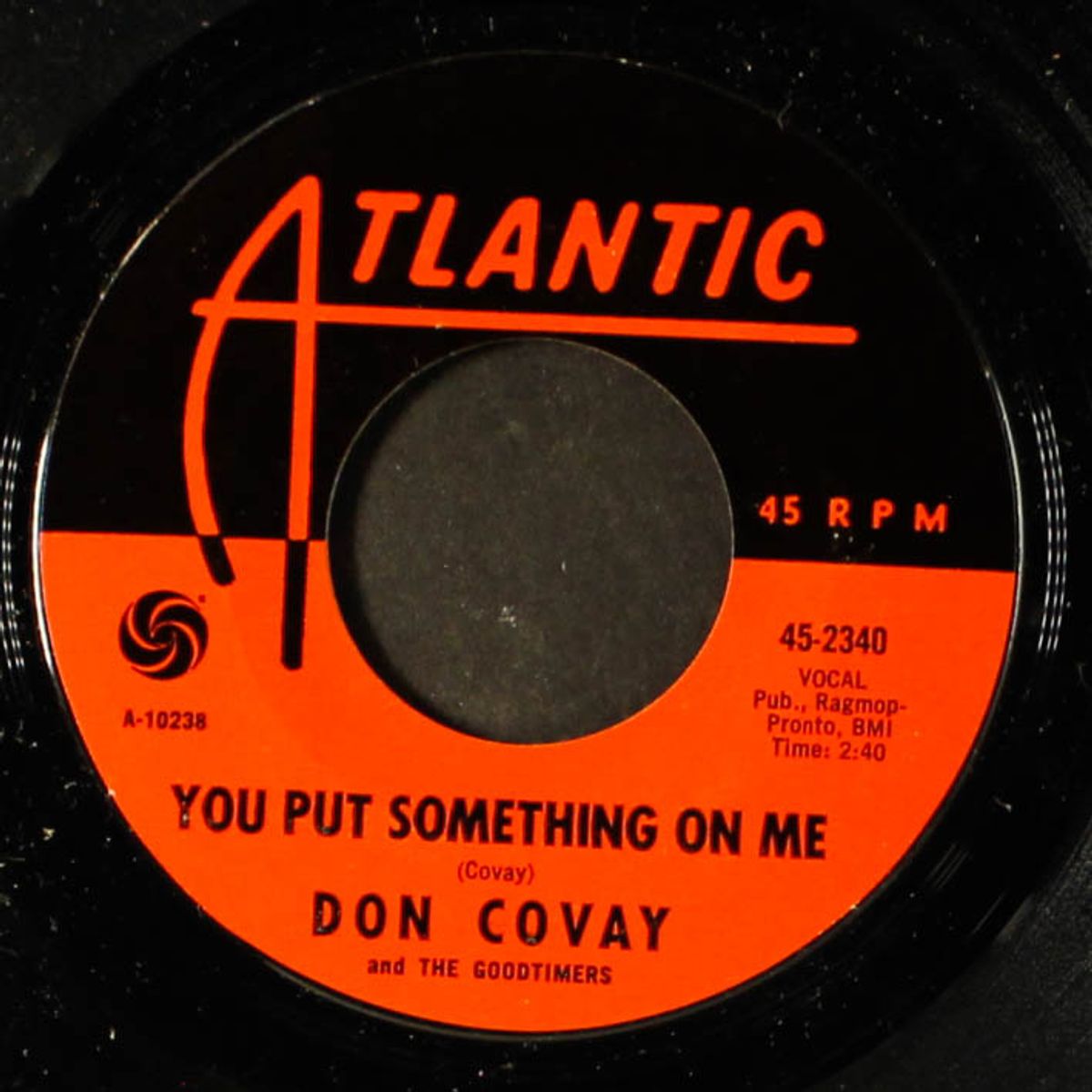 iron out the rough spots / you put something on me by DON COVAY