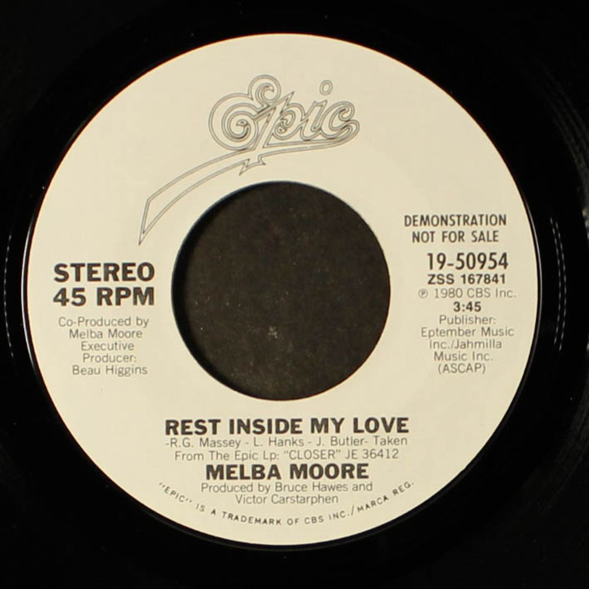 rest inside my love / same by MELBA MOORE
