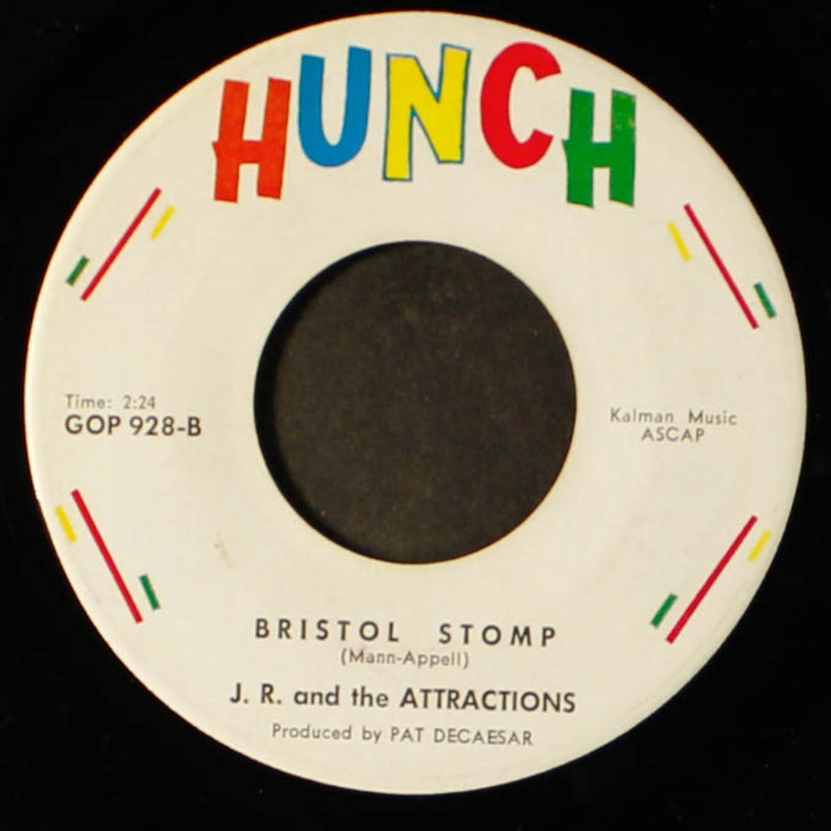 i'm yours / bristol stomp by J.R. & ATTRACTIONS