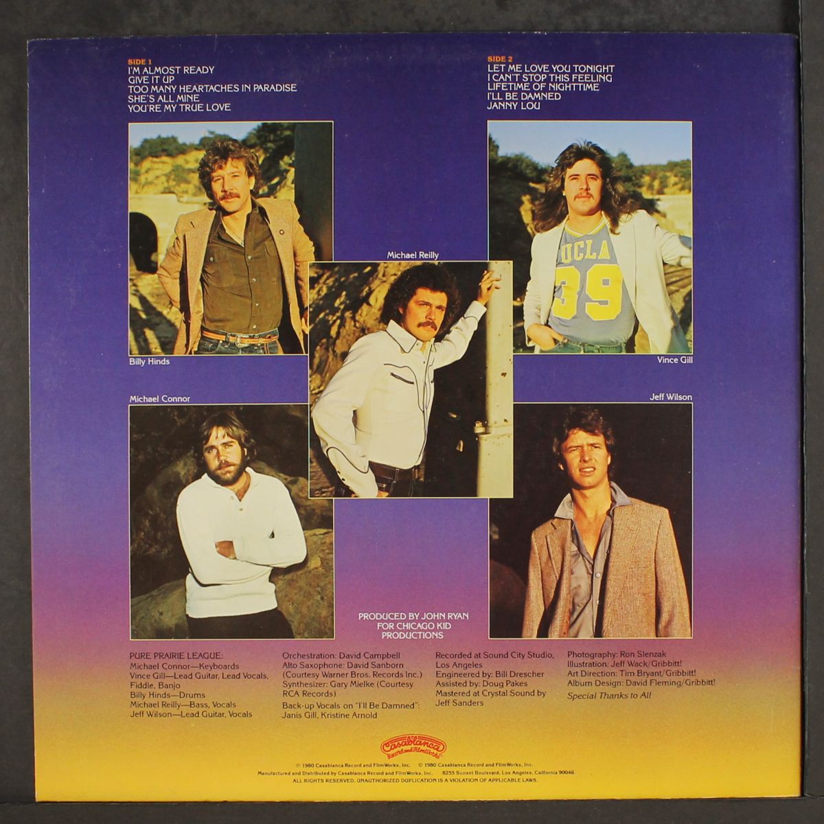 firin' up by PURE PRAIRIE LEAGUE